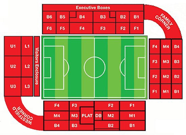stadium map